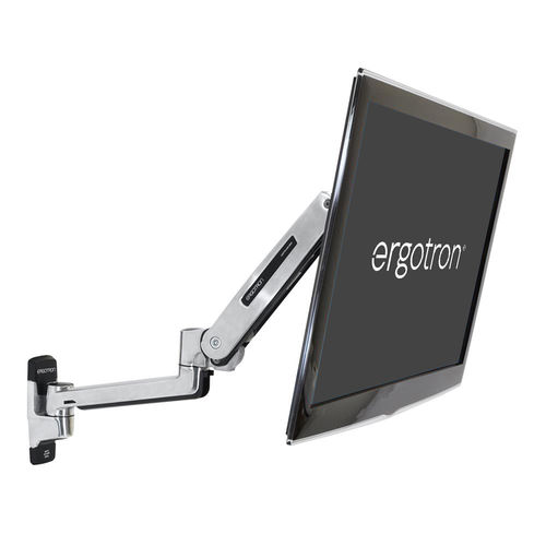 可折叠医用设备支架 - 45-353-026 - Ergotron - 关节型 / 倾斜 / 用于监测仪