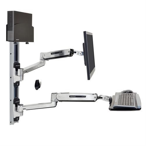 医用电脑工作站 - LX Sit-Stand - Ergotron/爱格升 - 壁挂 / 倾斜