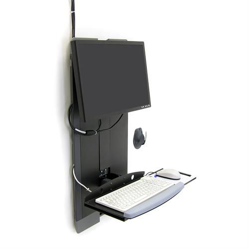 医用电脑工作站 - 60-593 series - Ergotron/爱格升 - 壁挂 / 可调高度 / 倾斜