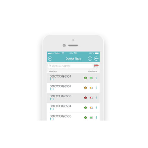 IOS医疗管理应用 - AeroScout - Securitas Healthcare - 医用 / iOS / 用于智能手机