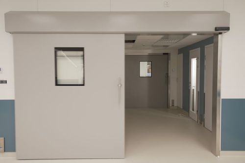 防辐射门 -  Medinox - Metaflex Doors Europe - 铠装 / 用于医院 / 无菌室