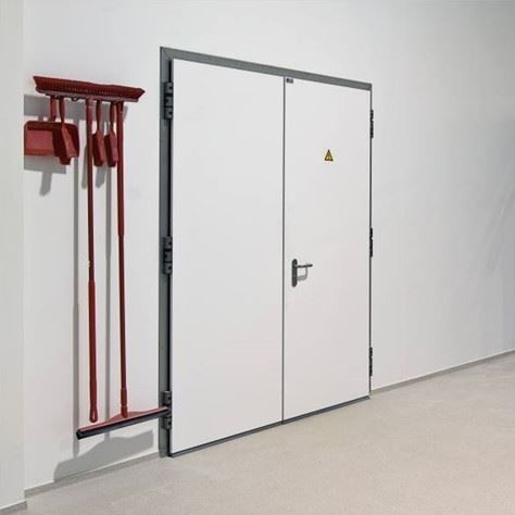 防火门 - BDM - Metaflex Doors Europe - 用于医院 / 平开 / 抗菌