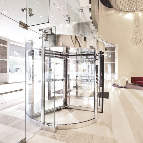 安全门 - Crane 1000-A - dormakaba/多玛凯拔 - 用于医疗机构 / 滚筒 / 自动