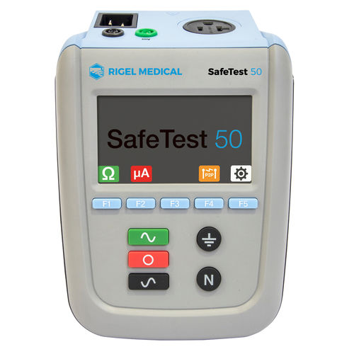 电力安全测试仪 - SafeTest 50 - RIGEL Medical - 控制 / 电流泄漏 / 实验室
