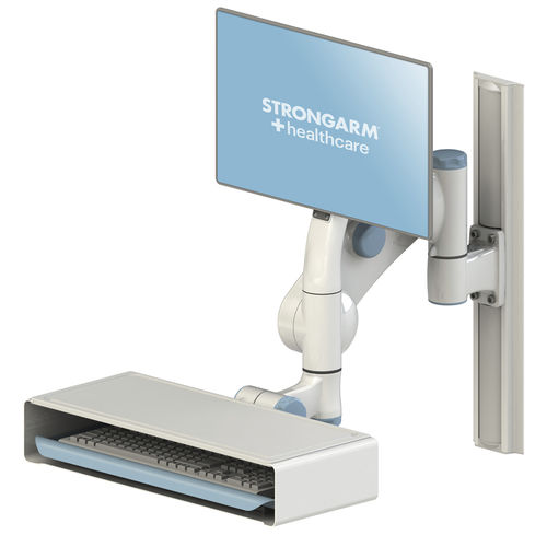 关节型医用设备支架 - CLEANMOUNT™ - Strongarm - 用于监测仪 / 医用 / 壁挂