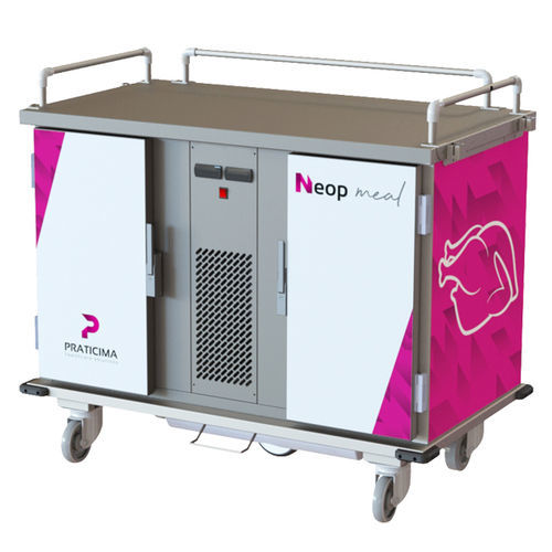 服务推车 - Neop meal® - PRATICIMA - 餐食 / 分配 / 不锈钢
