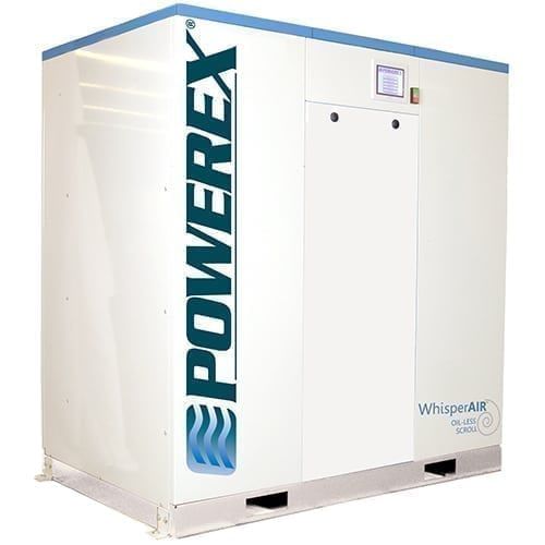 医用压缩空气系统 - MSE series - Powerex - 涡旋 / 固定式 / 2 台式