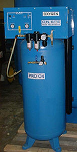 医用制氧机 - 95% - On Site Gas Systems - 固定 / PSA / 2个存储罐