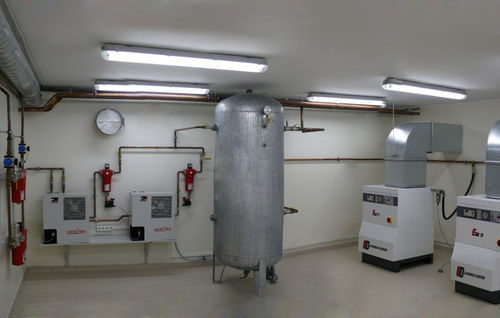医用空压站 - M-KS series - Medical Technologies LBI - 螺杆 / 带有空气干燥器 / 无油