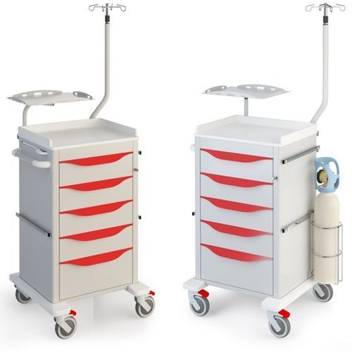 医用推车 - CF303 - Mis Medical - 医院用 / 急救 / 用于除颤器