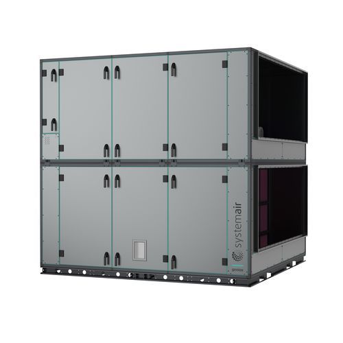 医院空气处理机组 - Geniox - Systemair HSK - 模块化 / 外屋顶 / 卫生