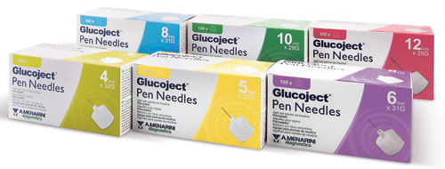 胰岛素注射针头 - Glucoject® - Menarini Diagnostics - 笔式