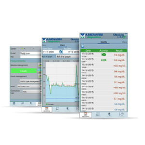 医疗iOS应用 - GlucoLog Mobile  - Menarini Diagnostics - 病人信息管理