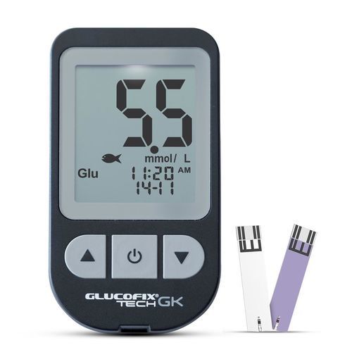 GOD血糖仪 - GLUCOFIX TECH GK - Menarini Diagnostics - 葡萄糖氧化酶 / 电气化学 / 血酮