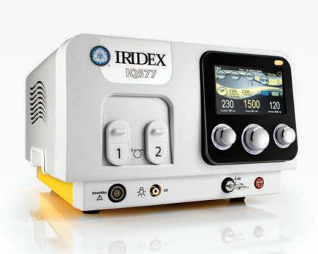 小梁形成术激光仪 -  IQ 577®  - Iridex - 晶质 / 台面式 / 毫秒