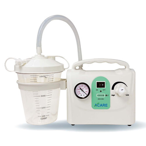 气动吸痰器 - ASU-200 - Acare - 船上紧急情况 / 用于急救 / 便携式