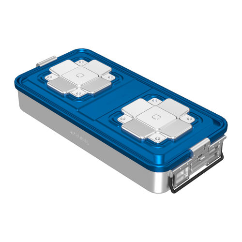 器械消毒盒 - BIO BARRIER MODEL - Aysam Orthopaedics - 网格 / 铝框架 / 塑料