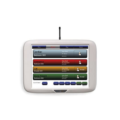 医用显示器 - Touchsafe - Aid Call - 15" / 10" / 触摸屏