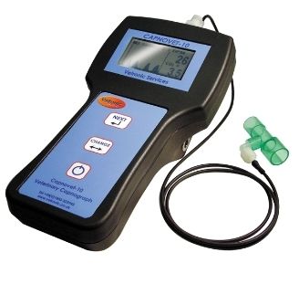 手持病人监护仪 - Capnovet-10 - Vetronic Services - ETCO2 / 兽用