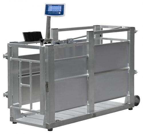 电动兽用秤 - ETW-ZB - Bosche GmbH & Co.KG - 大型动物 / 平台 / LCD显示