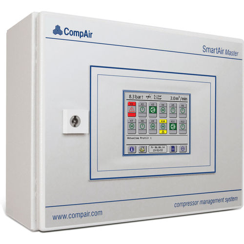 压力监控系统 - SmartAir Master Plus - CompAir - 医用 / 用于空气处理中心机组 / 带触摸屏