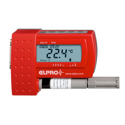 温度数据输入器 - ECOLOG TH1 - ELPRO-BUCHS AG - 湿度 / 双通道