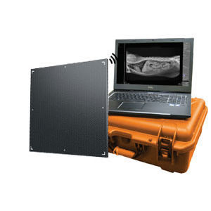 兽医X光造影平板探测器 - DR wizard EZ  - Diagnostic Imaging Systems - 手提式 / 无线网络型 / 17 x 17