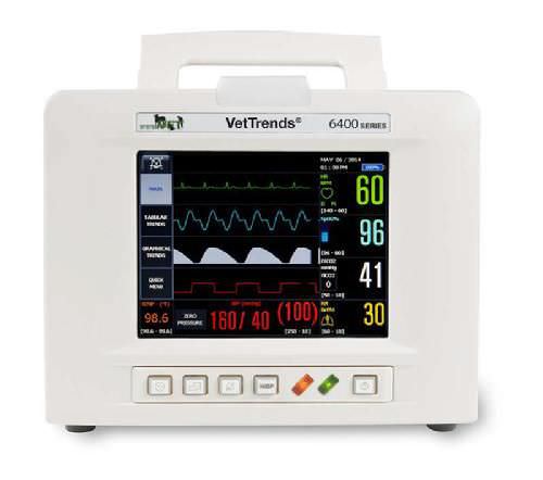 便携式多参数监护仪 - Vet Trends® 6400  - SystemVET - ECG / 麻醉 / 兽用