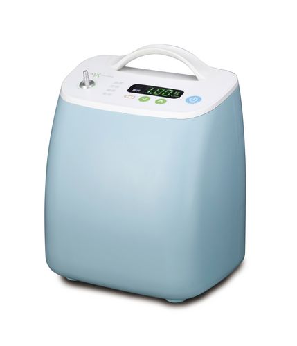医用氧气浓缩器 - KM-X3L - Metran Co., Ltd. - 手提式 / 持续流量 / 脉冲流量