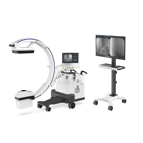 移动式影像增强器 - EXTRON 3 - DRTECH - 平板探测器 / 带视频柱 / 带视频显示器
