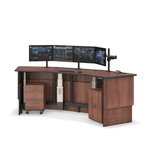 医用电脑工作站 - CONSOLE_10830-01 - AFC Industries - 用于放射学 / 可调高度