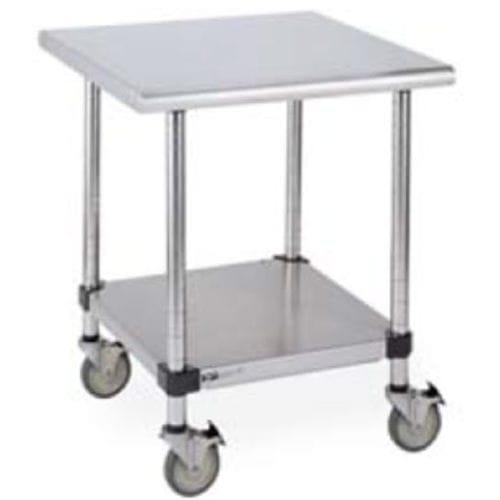 医疗器械包装桌 - DSW3AE-T - Continental Metal Products - 正方形 / 滑轮 / 电动