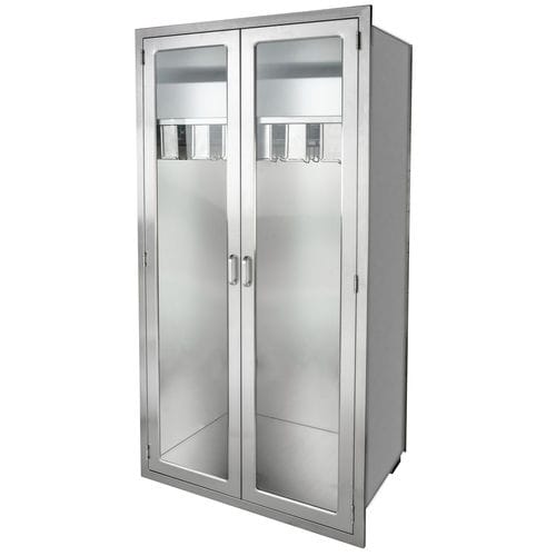 导管柜子 - SC2-WH-D  - Continental Metal Products - 用于医院 / 带门 / 模块化