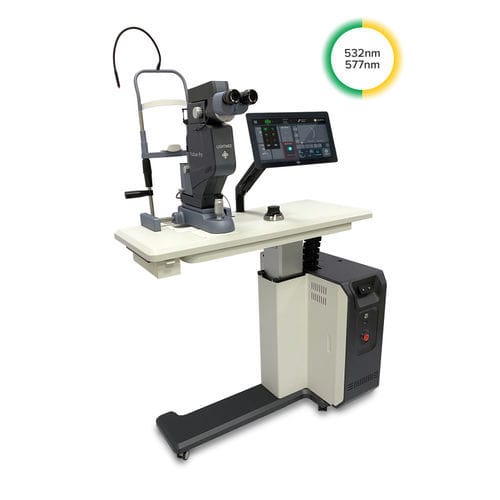 视网膜光凝术激光仪 - TruScan Pro 532/577 - LIGHTMED Corporation/睐特美 - 用于小梁形成术 / 晶质 / 台面式