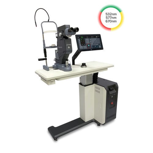 视网膜光凝术激光仪 - TruScan Pro 532/577/670 - LIGHTMED Corporation/睐特美 - 用于小梁形成术 / 经巩膜睫状体光凝术 / 晶质