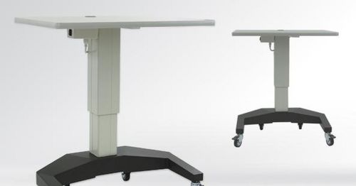 电动眼科仪器台 - Atlas U Base  - S4OPTIK - 可调高度 / 带滑轮