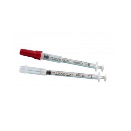 兽用注射器 - DISPOJECT® - Génia - 胰岛素 / 1毫升 / 一次性