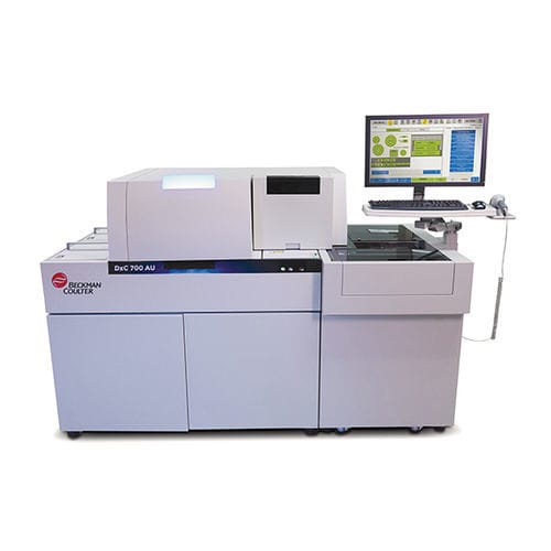 自动临床化学分析仪 - DxC 700 AU - Beckman Coulter - 台式 / 带ISE / 实验室