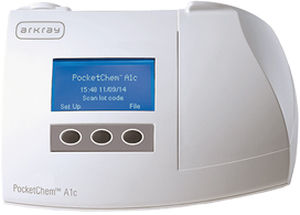 糖化血红蛋白分析仪 / 自动 - PocketChem  - Arkray - 临床诊断 / 紧凑型 / 血液总量
