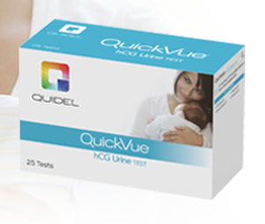 妊娠快速诊断检测 - QuickVue® - Quidel - hCG / 尿液 / 免疫分析