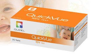 呼吸道疾病快速诊断检测 - QuickVue® - Quidel - 抗原 / 呼吸道融合病毒 / 鼻部