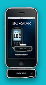 糖尿病管理iOS应用程序 - iBGStar® - Sanofi Diabetes - 医用