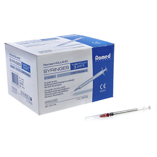 结核菌素注射器 - 3TS-1ML - Romed Holland - 1毫升 / 一次性 / 无菌