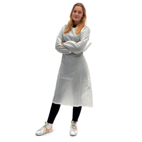 男女通用医院探视外套 - ISO-GOWN-M - Romed Holland - 白色