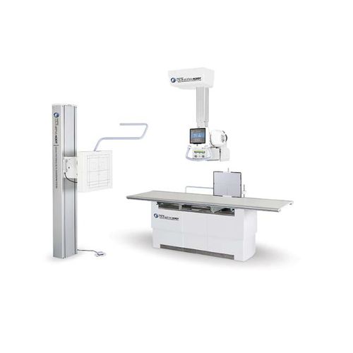 数字放射成像系统 - OMNERA® 400T - Canon Medical System U.S.A/佳能 - 多功能放射照相 / 带落地式滤线器 / 天轨旋转球管
