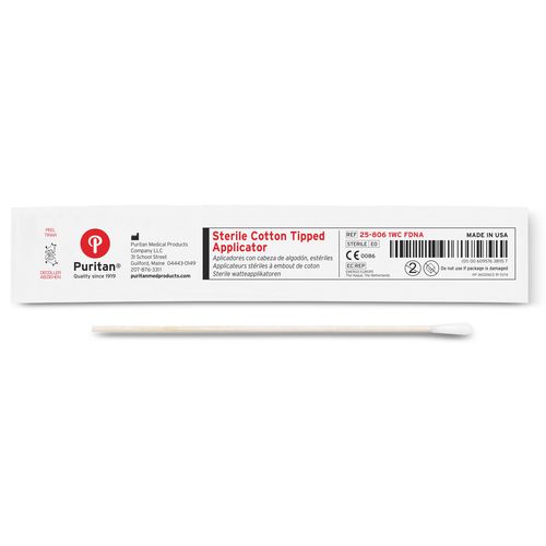 DNA提取拭子 - 25-806 1WC FDNA - Puritan Medical Products - 棉质 / 木质 / 100个每盒