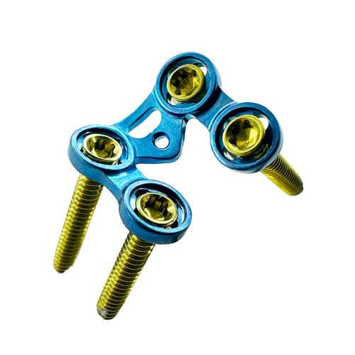 跗骨加压接骨板 - HJ MINI VA-LOC Talar - Health-Joy Medical - 后脚掌 / 踝关节 / 侧面