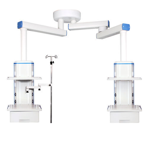 吊顶医用双悬臂 - EX-80 - Shanghai Zhenghua Medical Equipment - ICU / 用于手术室 / 模块化