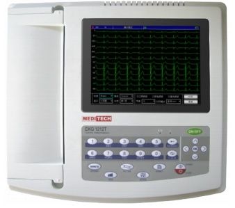 静息心电图仪 - EKG 1212T - Meditech Equipment - 12通道 / 数字 / 带打印机