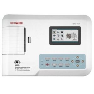静息心电图仪 - EKG 312T - Meditech Equipment - 3通道 / 数字 / 带打印机